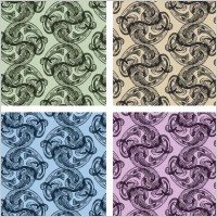 Ornaments Pattern Vector Graphics