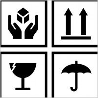 Package Handling Symbols clip art