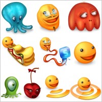Pacman Returns Icon Set icons pack