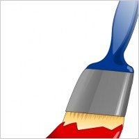Paint Brush clip art