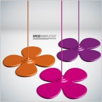paint drip shape design background vector 6
