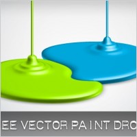Paint Drop Vectors