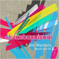 Paint Markers Photoshop Brushes