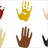 Palm Print clip art