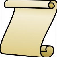 Papyrus Roll clip art
