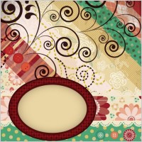 patchwork pattern background 02 vector
