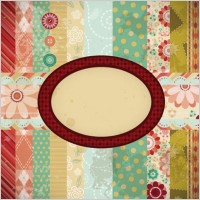 patchwork pattern background 05 vector