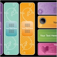 pattern banner vector