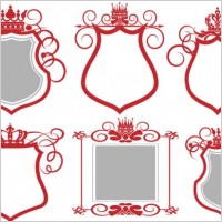 pattern border 03 vector