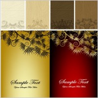 pattern tag and banner vector