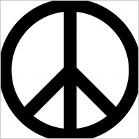 Peace Sign clip art