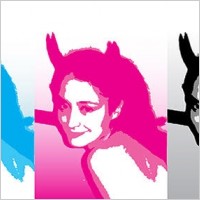 People girl face eyes free vector 