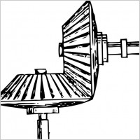 Perpendicular Gears clip art