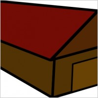 Perspectival House clip art