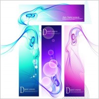 phantom stunning background vector 3 flow line