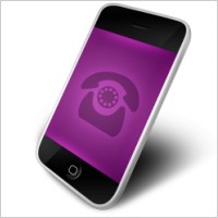 Phone Purple
