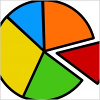 Pie Chart clip art