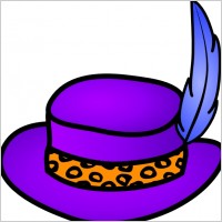 Pimp Hat clip art