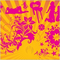 Pink Vector Love