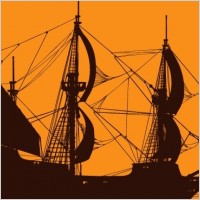 Pirate Ship Vector