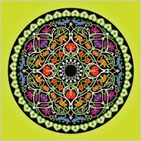 Plant Circle Vector Graphics