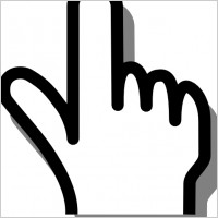 Pointing Finger clip art