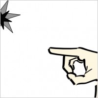 Pointinghand2 clip art