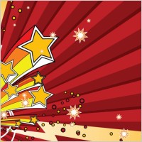 Pop Art Star Burst
