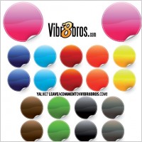 poppy Color Stickers