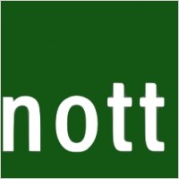 Portland Oregon street name sign: NE Knott St