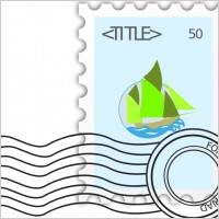 Postage Stamp clip art