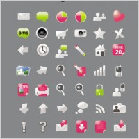 practical fine web icon 01 vector