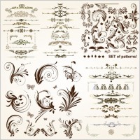 practical lace pattern vector classic europeanstyle