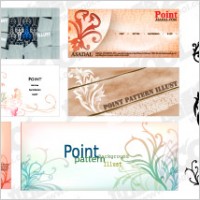 Practical trend pattern vector material-5