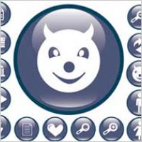 Practical Web Design small icon vector