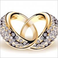 precious wedding ring 01 vector