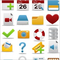 Pretty office icon part 2 icons pack