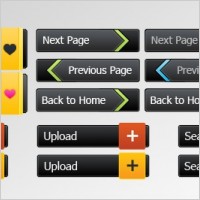 PSD Button collection