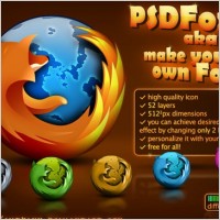 PSD Firefox Icon