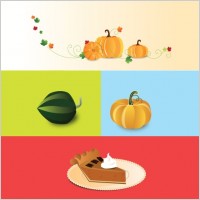 

								Pumpkin Things Vector							