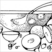 Punch Bowl clip art