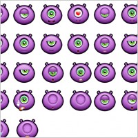 Purple Monsters icons icons pack