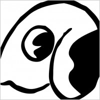 Rabbit Head clip art