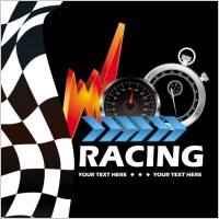 racing theme background pattern 05 vector