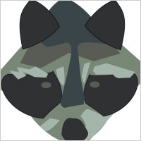 Racoon clip art