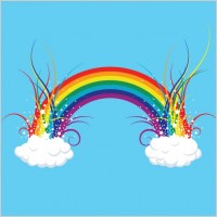 

								Rainbow in the Clouds							