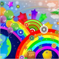 Rainbow Vector