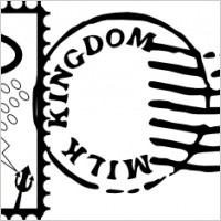 Raining Stamp clip art