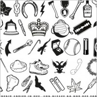 Random scrap icons and useless ephemera