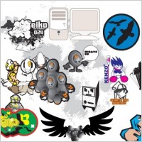 random vectors & doodles